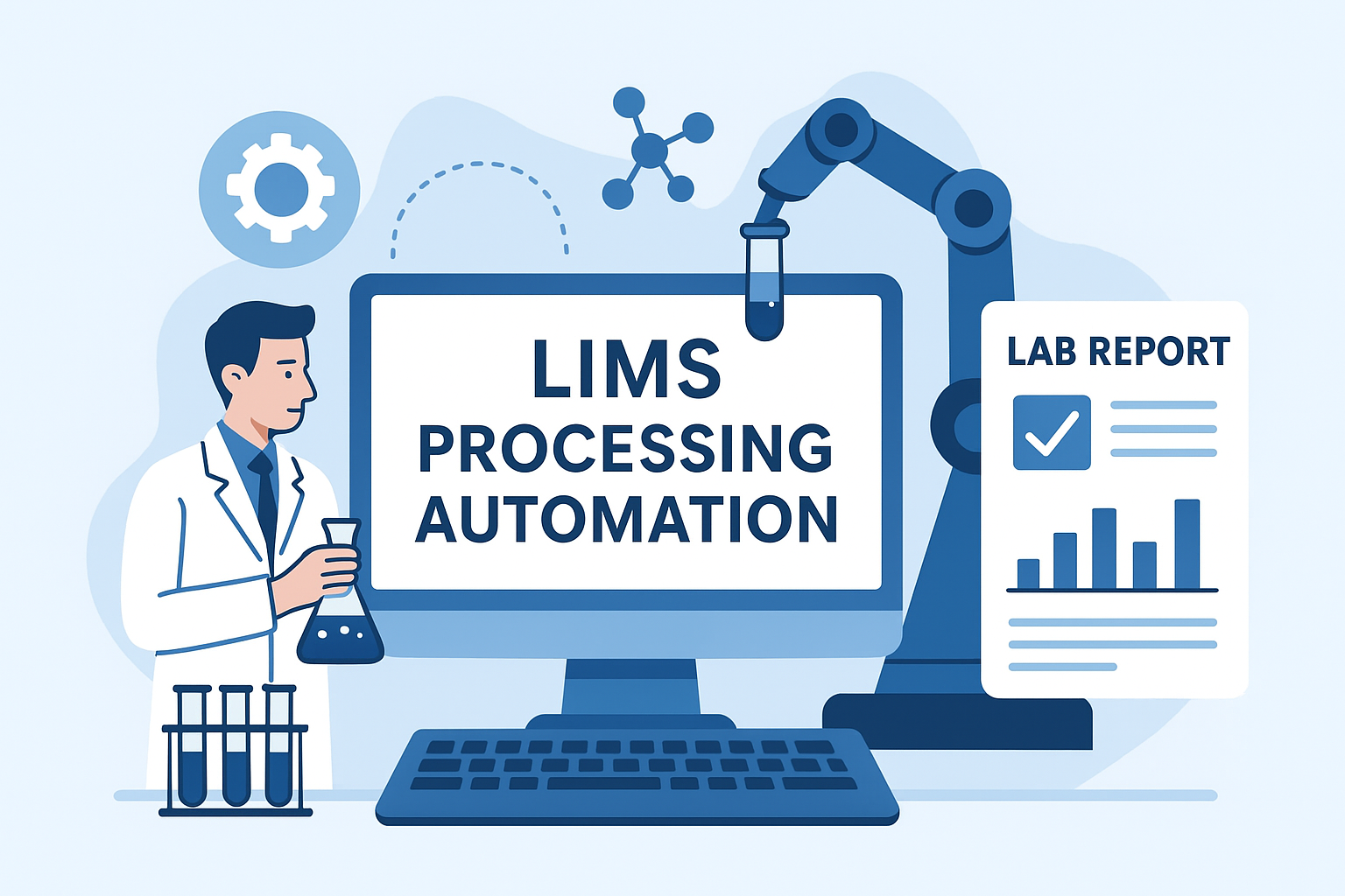 LIMS Processing Automation for Faster Lab Report Creation